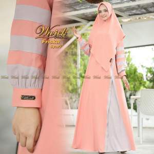 FRISKA size M set gamis syari by WIWIEK MUSLIMAH