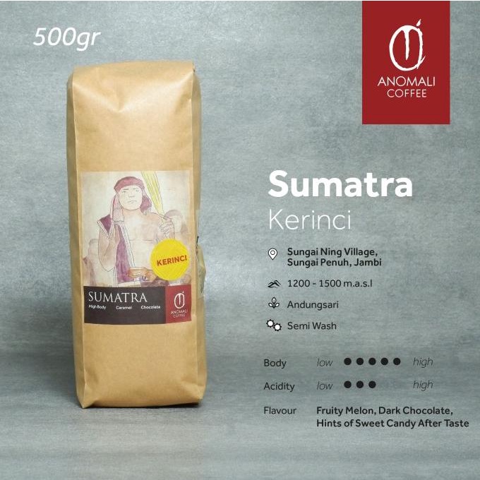 

Anomali Coffee Biji Kopi Sumatra Kerinci 500gr