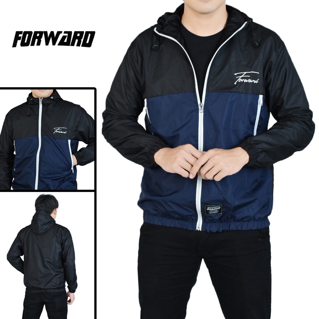 Jaket Parasut Motor Pria Forward System