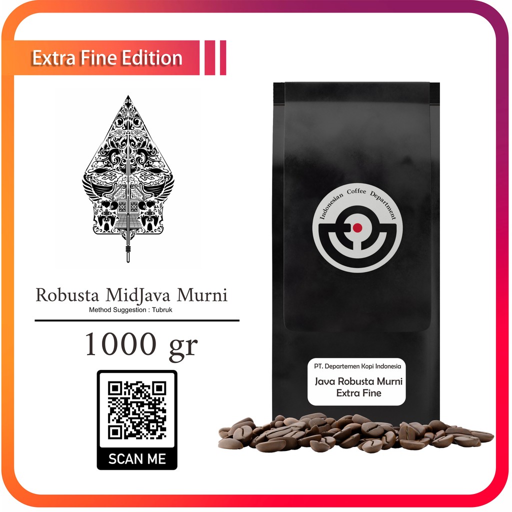 

KOPI ROBUSTA- MID JAVA ROBUSTA-1000g