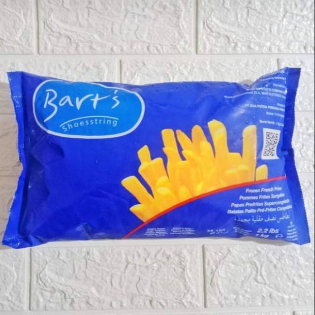

Kentang Frozen Bart's 1kg