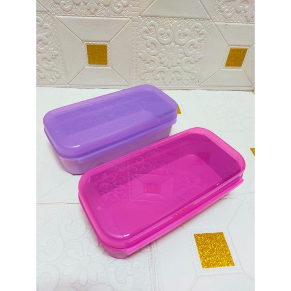 PROMO Tupperware  Signature Rectangular Set Handy box 980ml 2pcs Ezy Keeper
