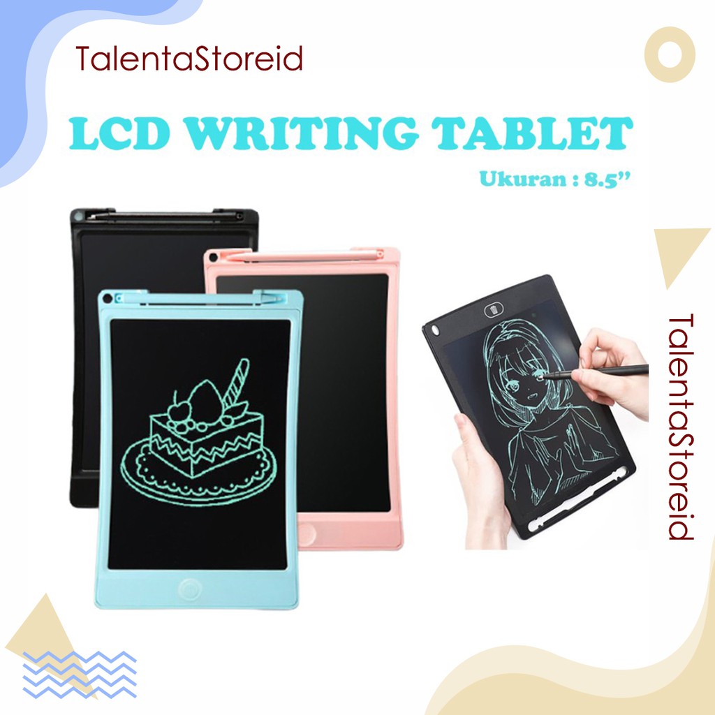 LCD Drawing Writing Tablet 8.5&quot; - Papan Tulis Gambar