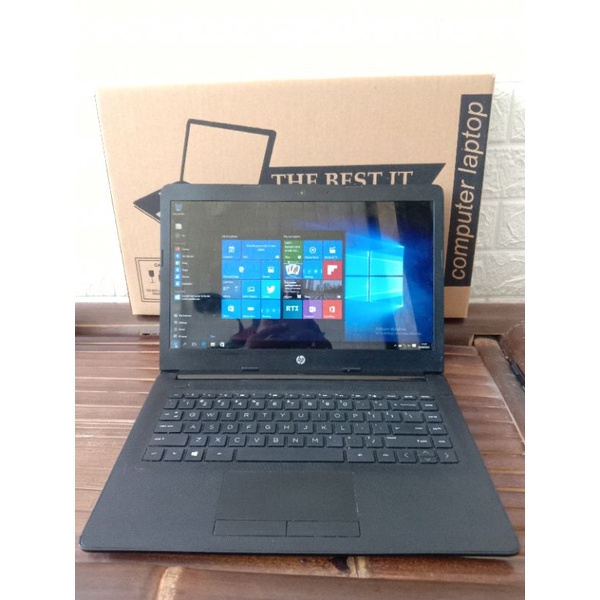 laptop hp AMD E2 generasi 9 second generasi tinggi model slim sudah ssd