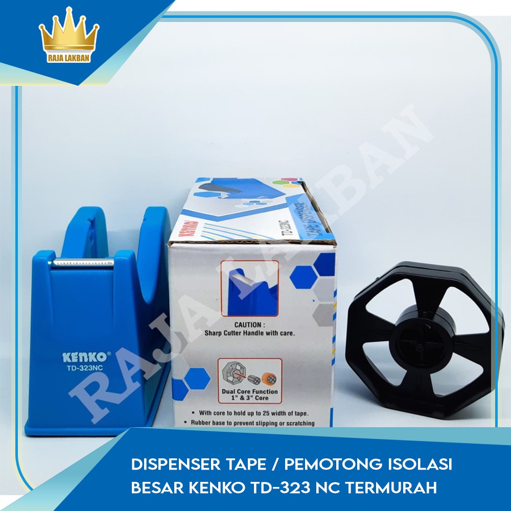 Dispenser Tape / Pemotong Isolasi Besar KENKO TD-323 NC TERMURAH
