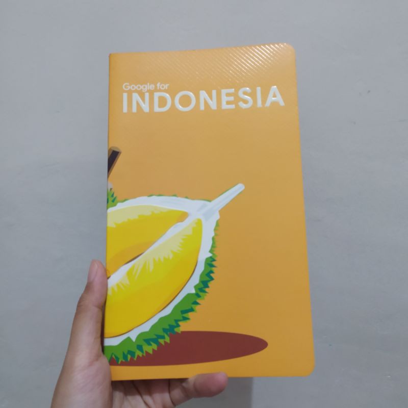 

Buku Catatan Notes Agenda Google Duren Kuning Orange