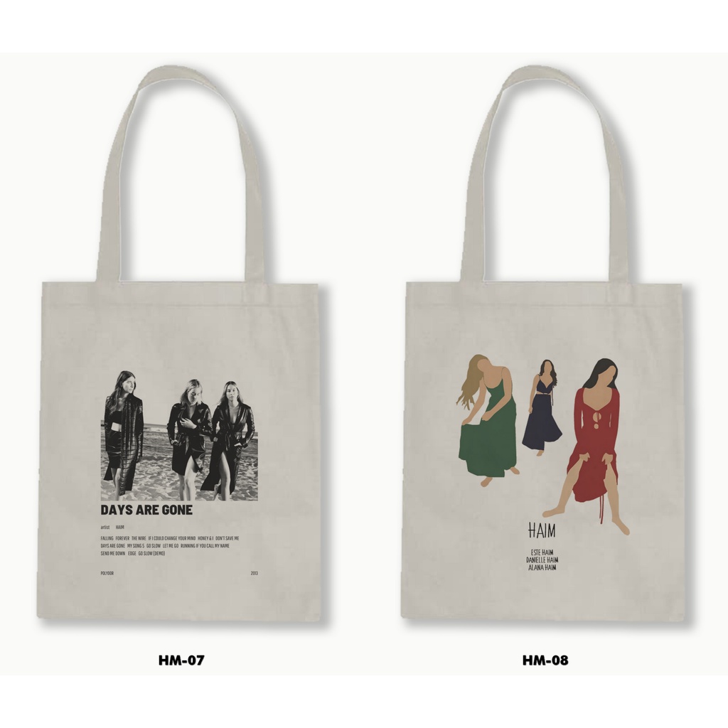 TOTE BAG BLACU - HAIM