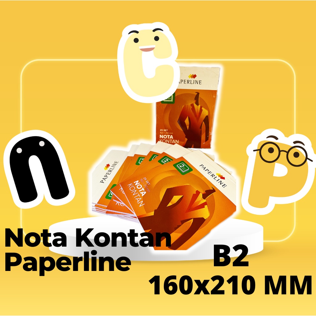 

Paperline Nota Kontan B2 ECERAN