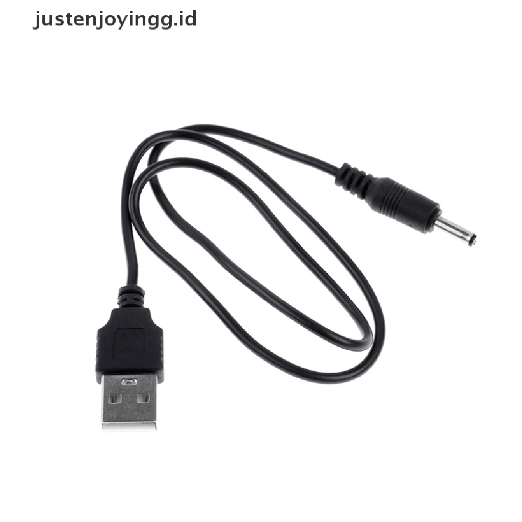Kabel charger power dc plug 3.5mm male Ke USB male Untuk tablet pc