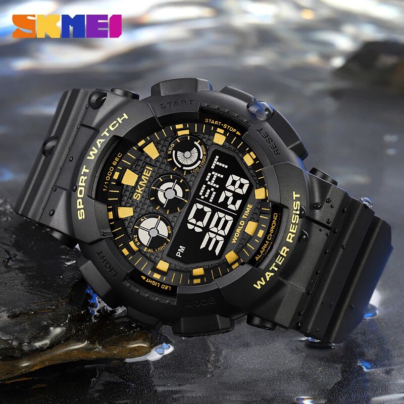 SKMEI 1857 Jam Tangan Pria Wanita Digital Anti Air Sport Watch WATCHKITE WKOS