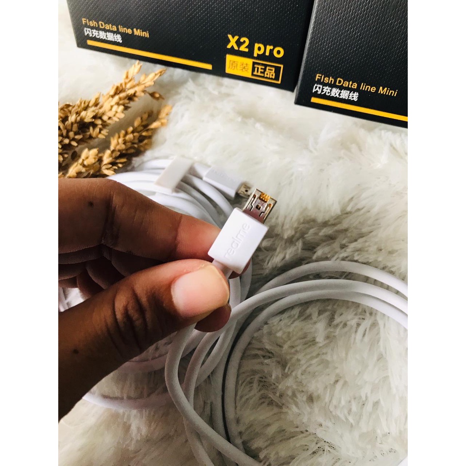 Realme Kabel Data USB Fast Charging Cas Original Cable Micro