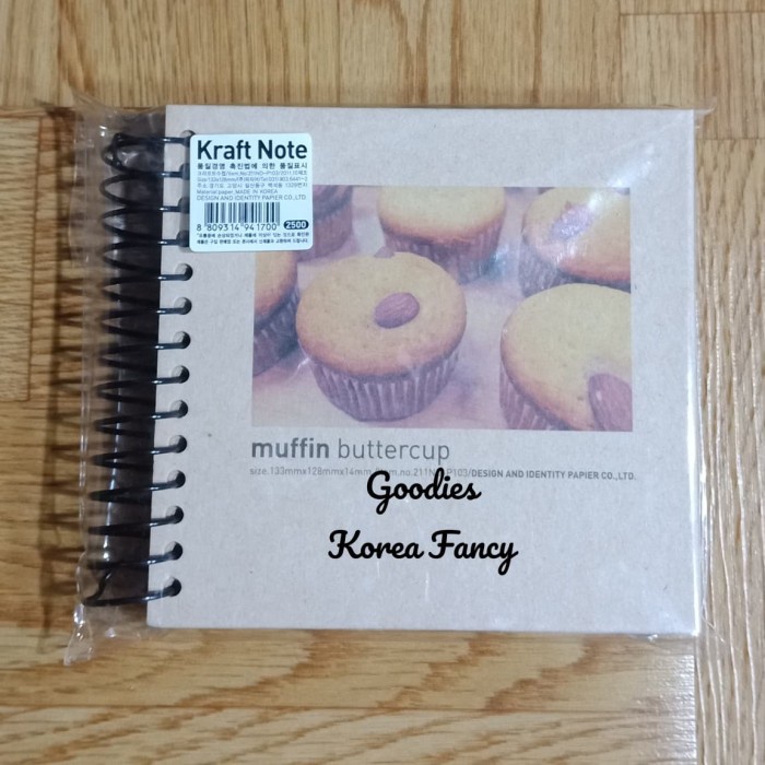 

Terbatas Kraft Notebook Polos Ori Korea Diskon