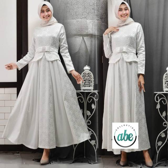 Baju Gamis Putih Lebaran/Baju Muslim