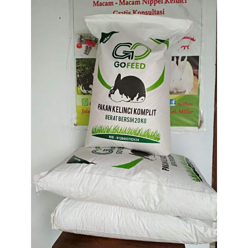 Pellet Kelinci Gofeed 20 kg