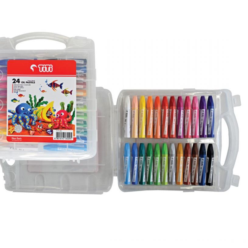 

Langsung Beliii.. Crayon Oil Pastel Titi 24 Warna