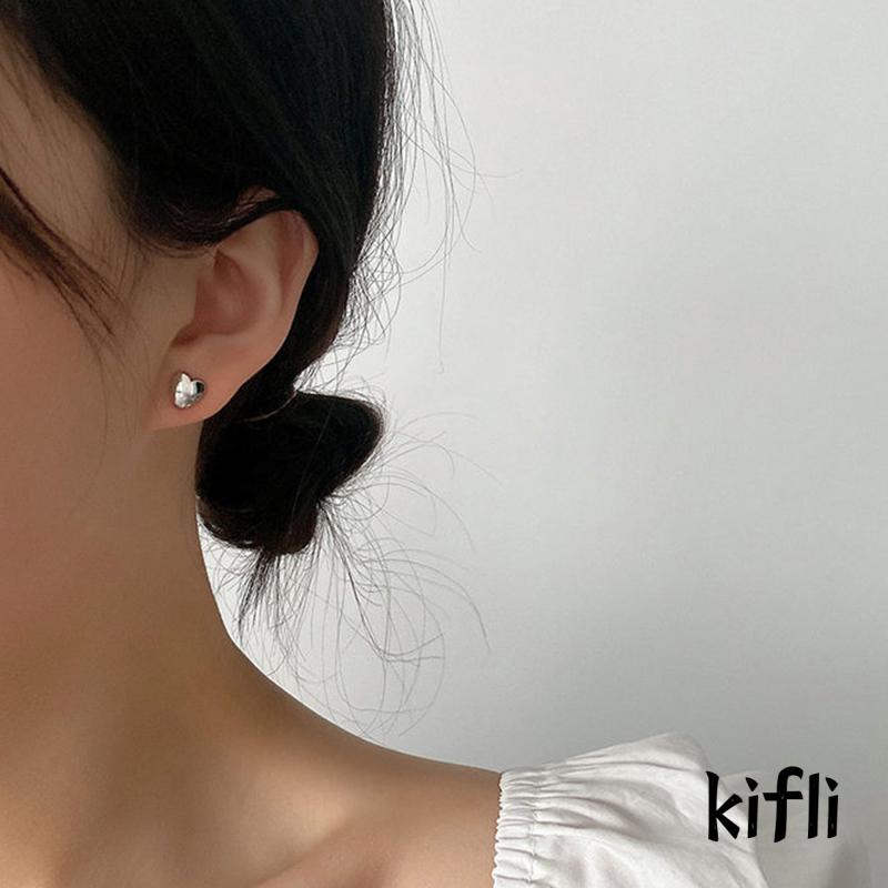 Anting Mutiara Desain Hati