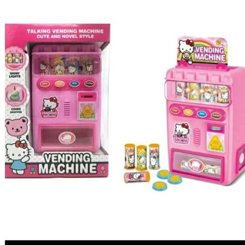VENDING MACHINE HELLO KITTY / HOUSE TOYS MAINAN ANAK HELLO KITTY