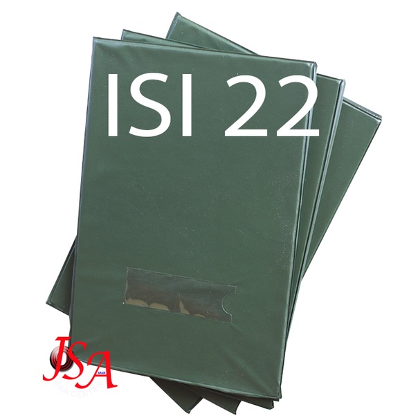

PROMO Map raport ijazah k13 nafa TERMURAH hijau tua polos isi 22 solo
