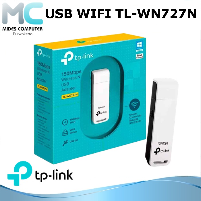 Usb Wifi Adapter Tp Link WN727N 150 Mbps Wireless