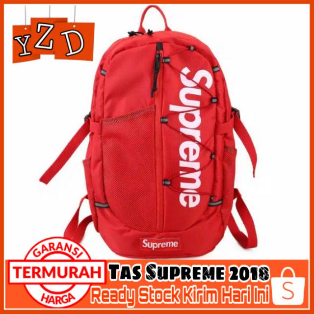 Ready Stock Tas Supreme Tas punggung supreme import