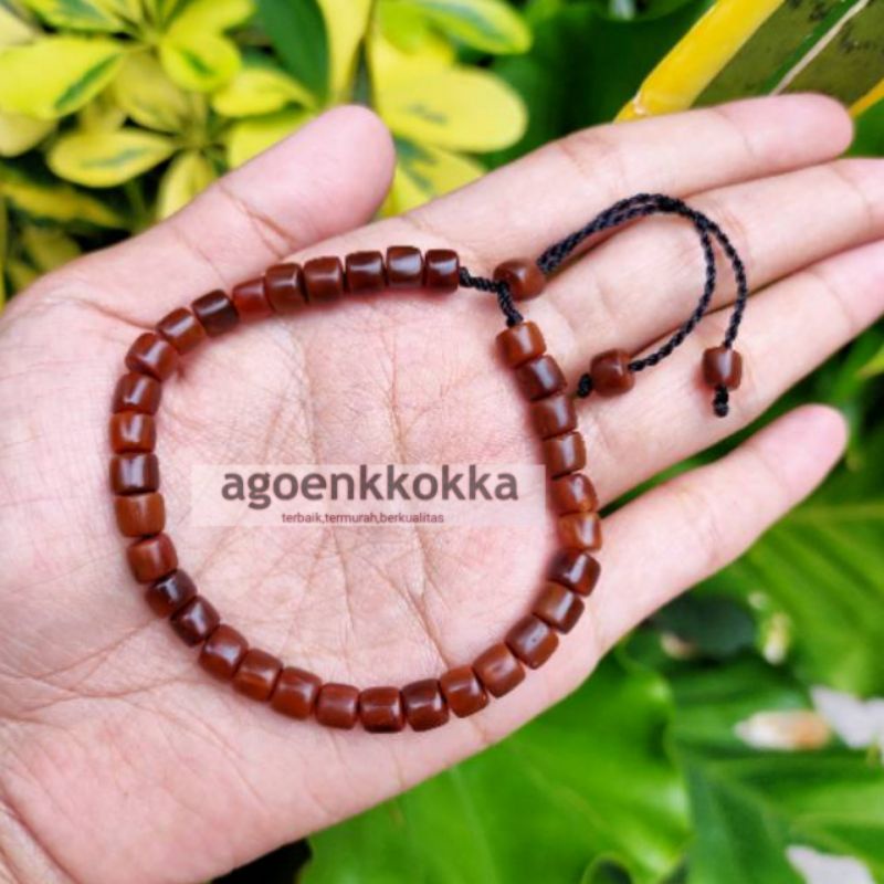 Gelang mardjan 33 tanpa kpl coklat kokka kaokah