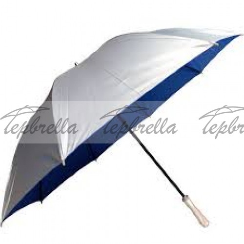 TEPBRELLA Payung Jumbo Silver / Payung Golf SIlver Murah/ Payung Promosi Silver