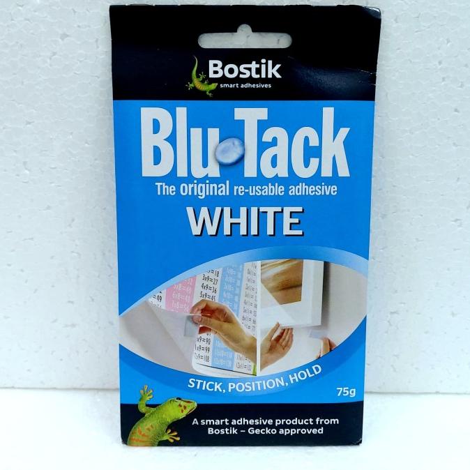

BLU TACK WHITE / LEM PELEKAT SERBAGUNA 75 GRAM CUCI GUDANG