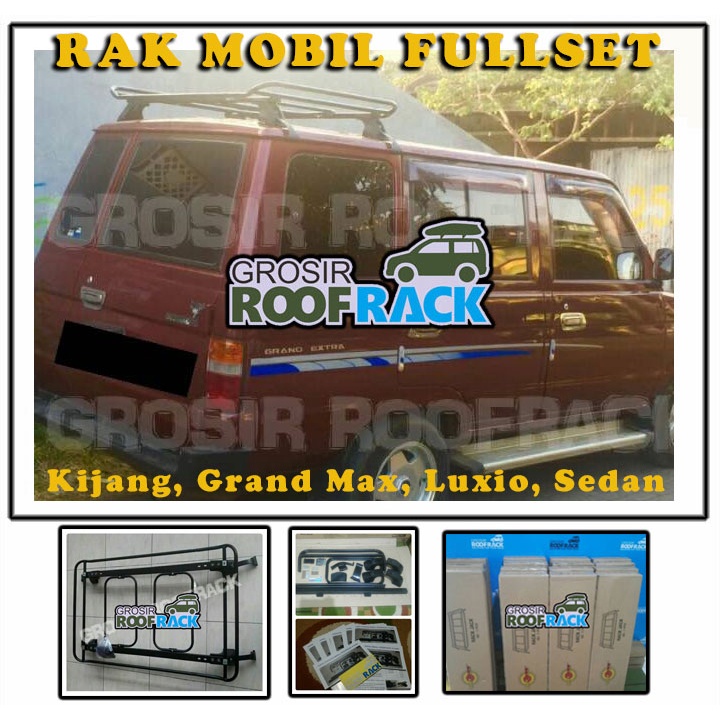 Rak Mobil Kijang Avanza Xenia Ertiga atau Roofrack Tambahan Bagasi Atas Komplit Dengan Crossbar Term