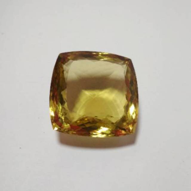 Batu natural lemon citrine