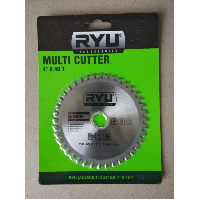 Ryu Mata Potong Multi Material 4 Inch / Ryu Multi Cutter 4 Inch x 40 T