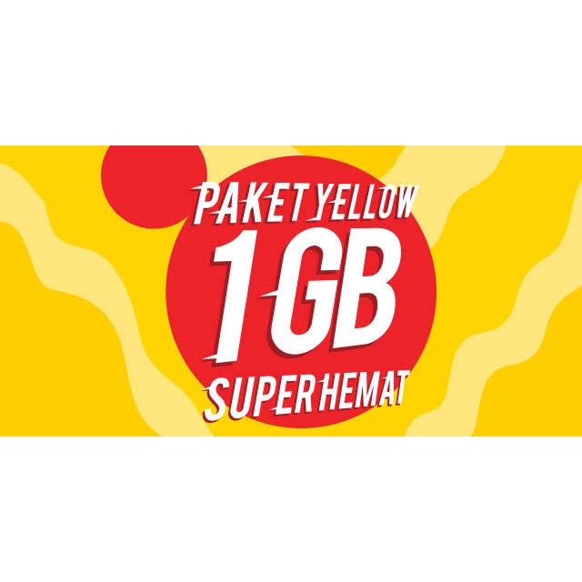 Paket Yellow Indosat 1 GB 7 hari