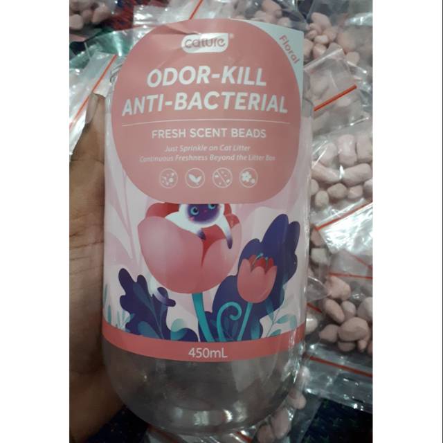 Pewangi pasir cature odor kill