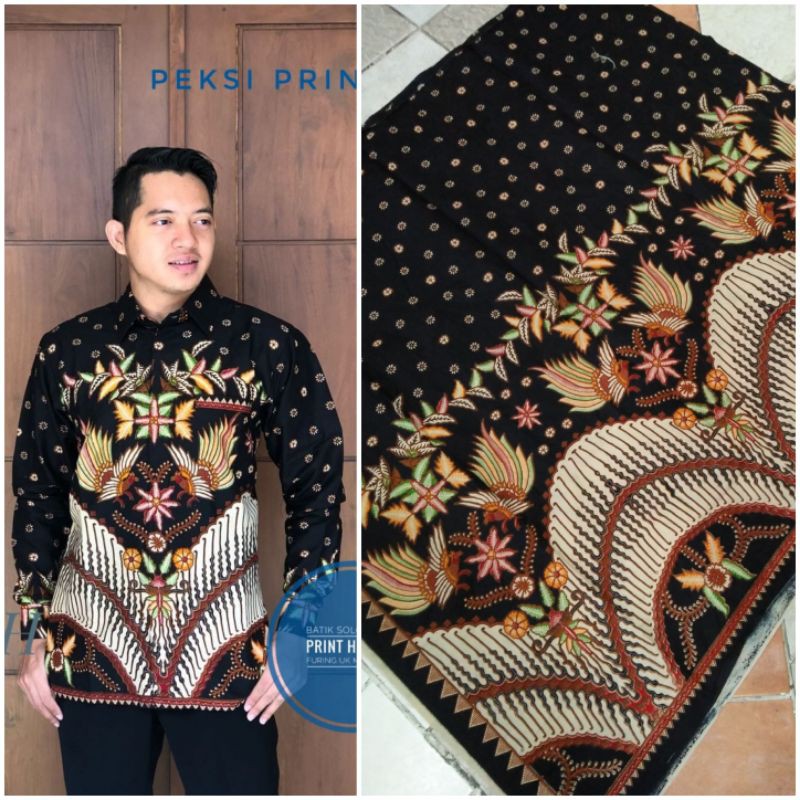 Jual Kain Batik Solo Manuk Parang Kembang Shopee Indonesia