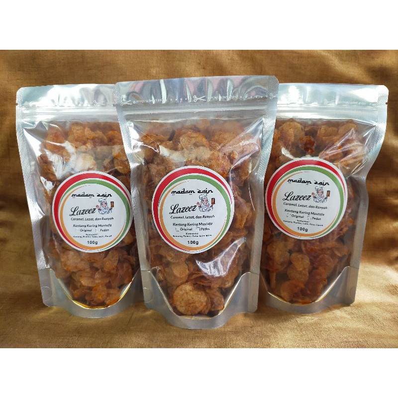 

Makanan Ringan Kentang Mustofa Bulat Kering Rasa Original [ 100g ]