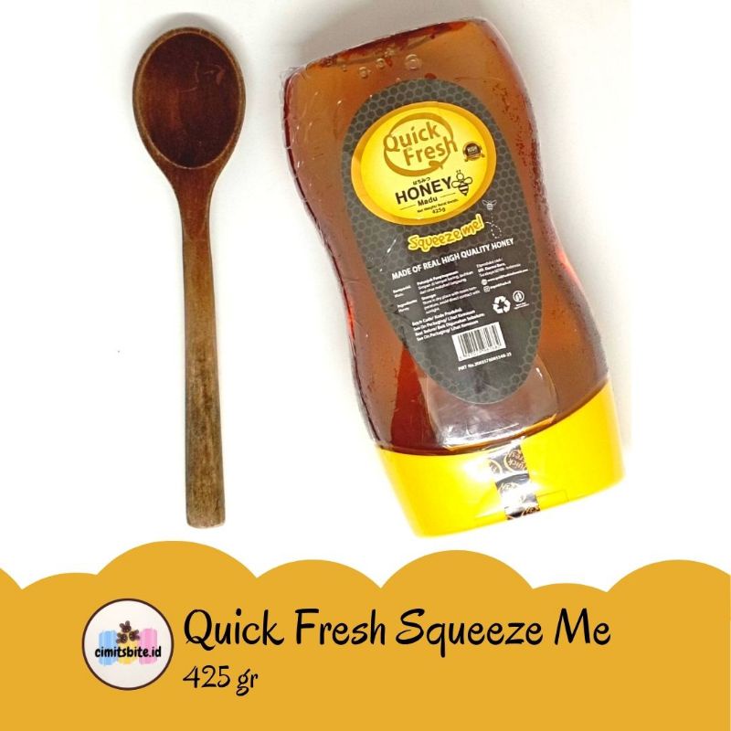 

Madu Quick Fresh 425gr kemasan squeeze /Quick Fresh honey /Madu Asli serbaguna