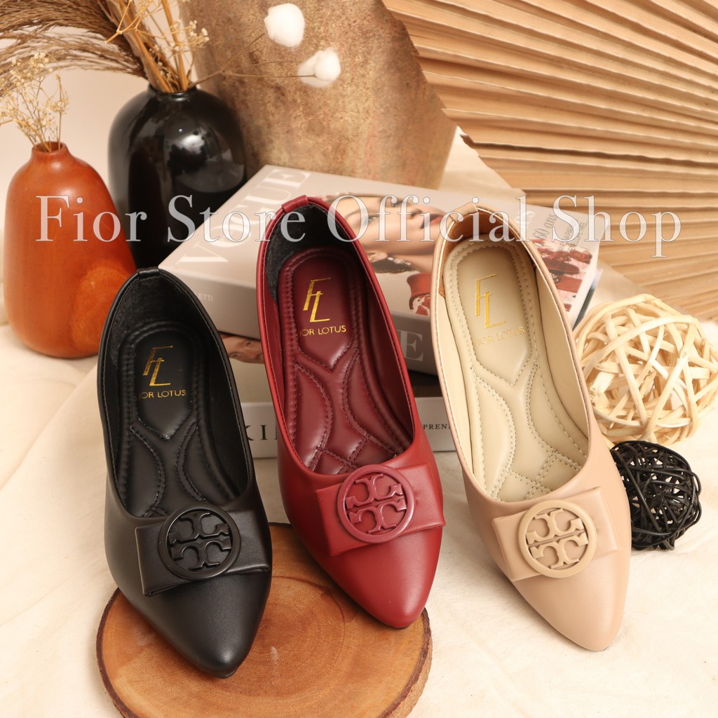 FIOR LOTUS Ballevina Pointed Toe Ballet Flat AR 18 - Fior Store