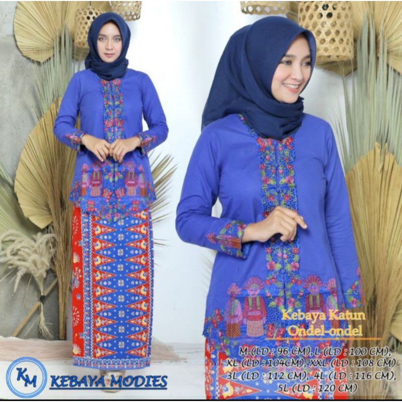 stelan kebaya encim dewasa