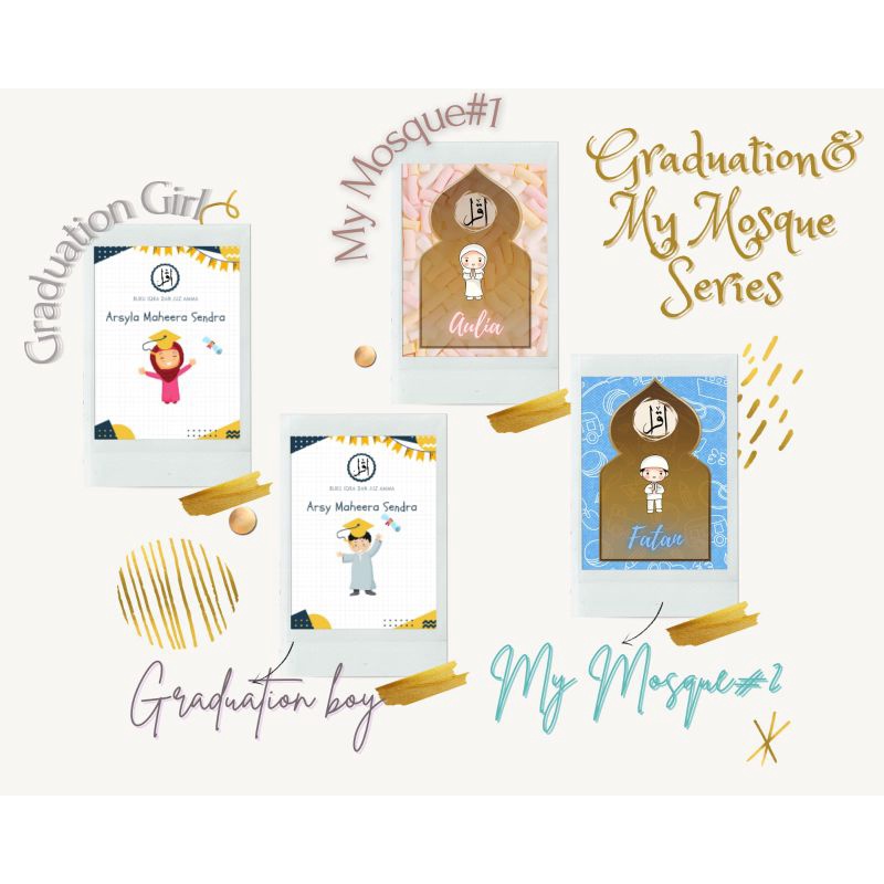 iqro juz amma custom nama anak kado ultah hvs