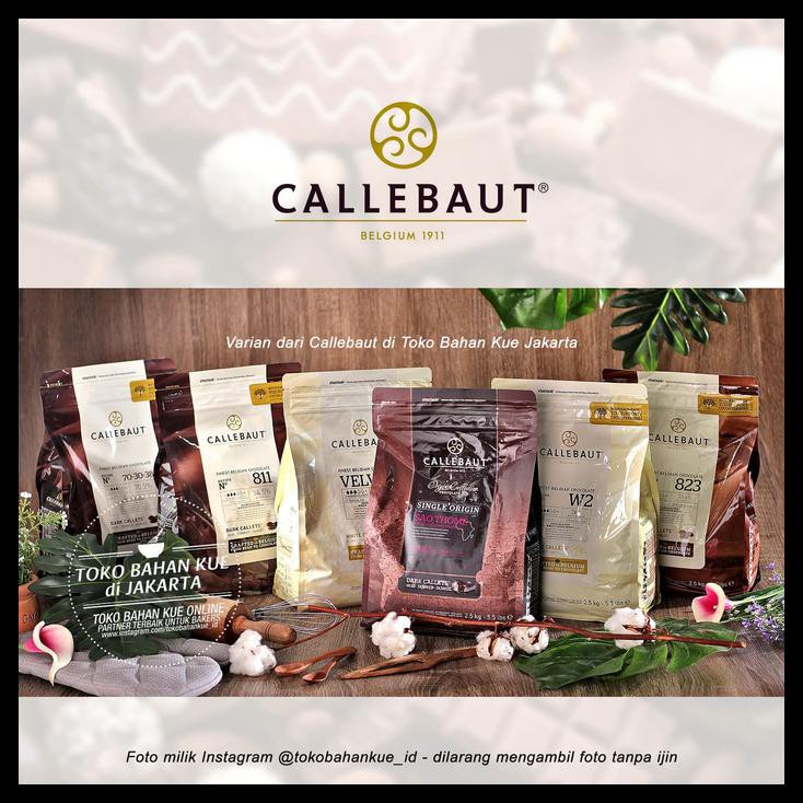 

Kxof Dark Noir Callebaut Finest Belgian Chocolate Cokelat Pahit 70,5% 250Gr Bo61