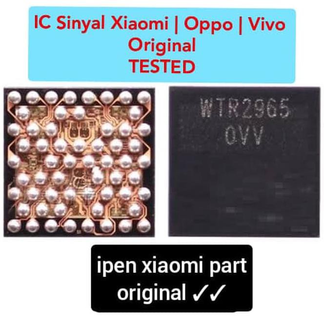 xohu ic rf sinyal wtr2965 xiaomi oppo vivo original tested wtr 2965 8ew4