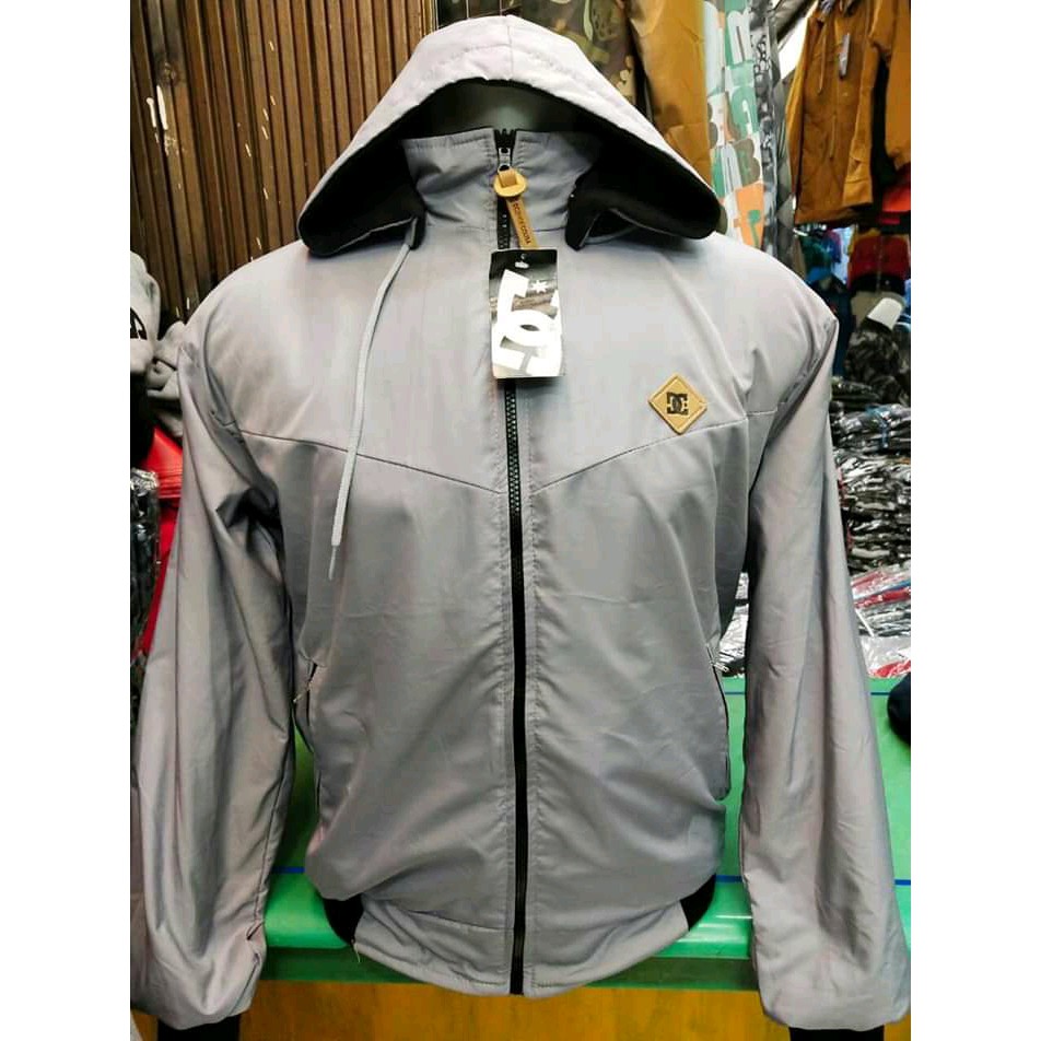 Atjin- Jaket Bolak balik Parka Pria Bahan Tebal