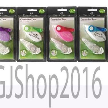 

Paling aman⭐ Tip Ex Kertas FABER CASTELL / Tip-Ex Roll / Correction Tape SR-506 ...!