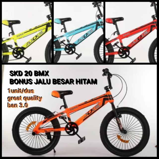 SEPEDA BMX AXXIL 20" BAN JUMBO