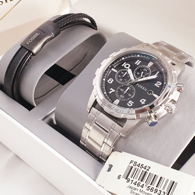 JAM TANGAN PRIA MEREK FOSSIL TIPE FS4542 BATERAY