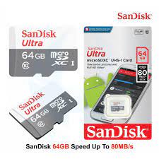 MEMORI SANDISK A1 64GB MEMORY CSRD MICRO MURAH