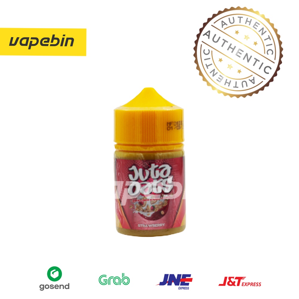 LIQUID JUTA OATS - JUTA OATS STRAWBERRY - JUTA OAT STRAWBERRY - 60ML