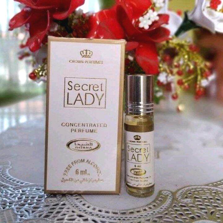 SECRET LADY Parfum DOBHA Kemasan 6ml Minyak Wangi Roll On Non Alkohol