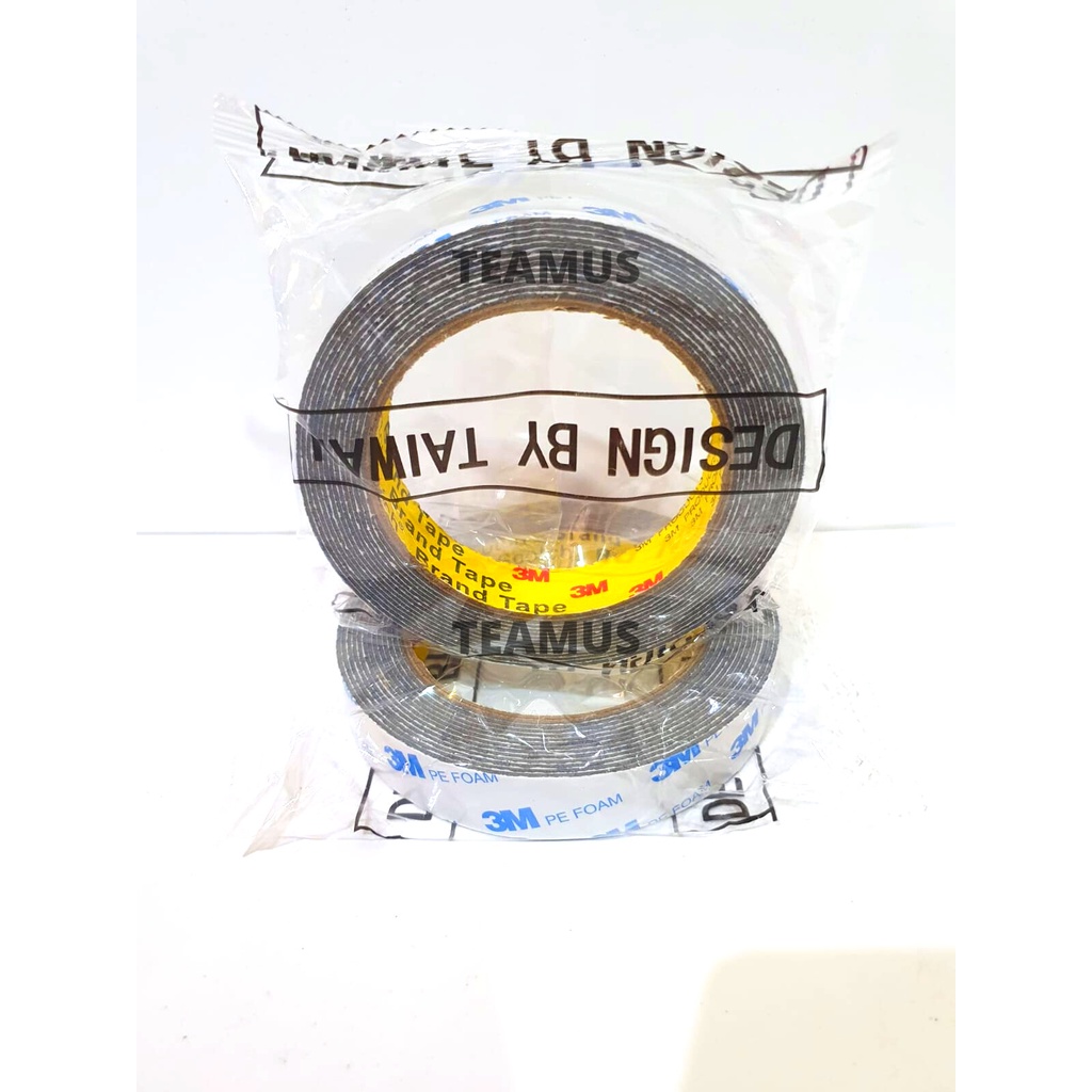 

Double Tape Busa 3M PE FOAM TAPE 2CM X 4METER pereket Mobil dan Motor