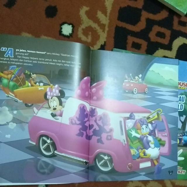 Buku Anak - Disney Junior Mickey Mouse Roadster Racers Series