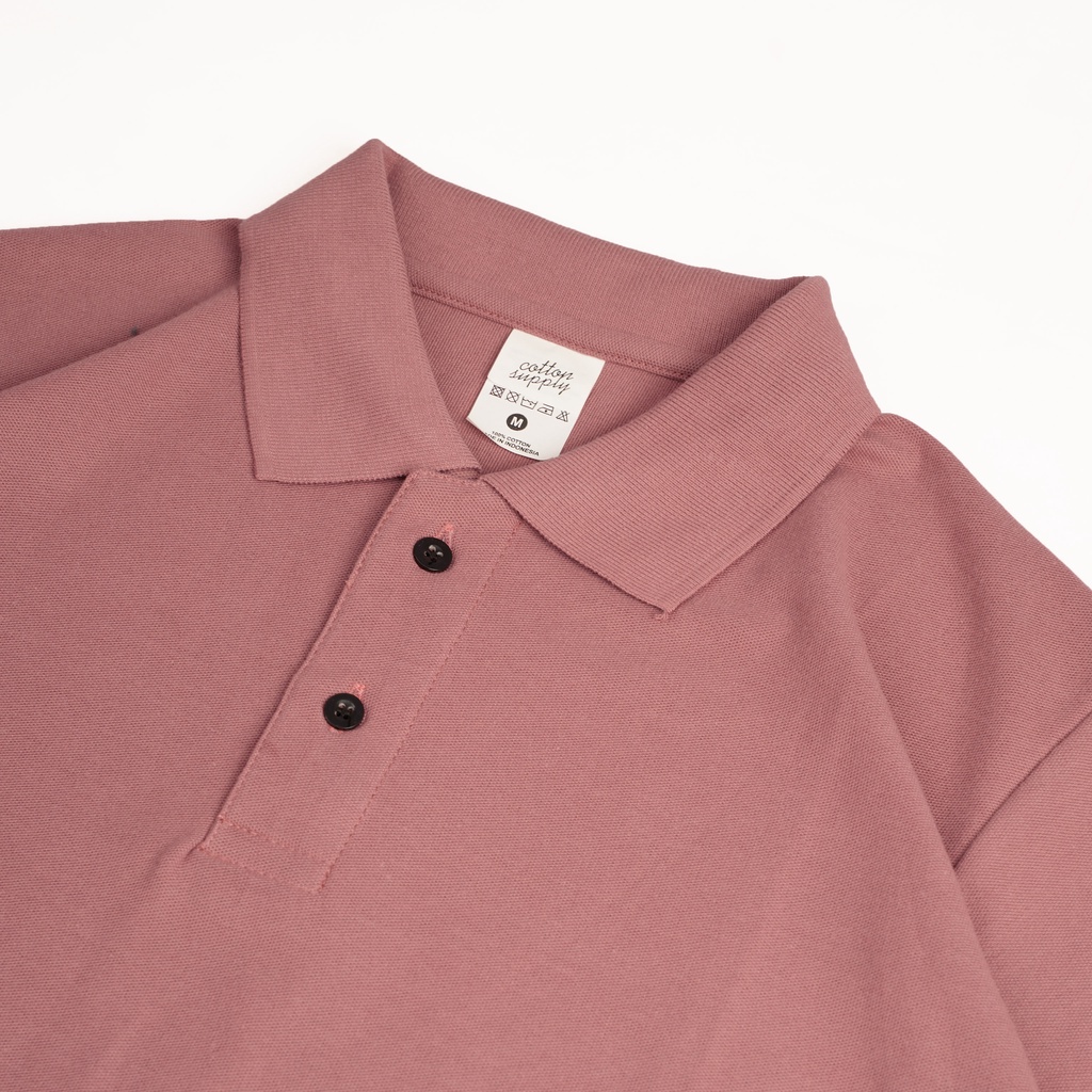 POLO SHIRT DUSTY ROSE